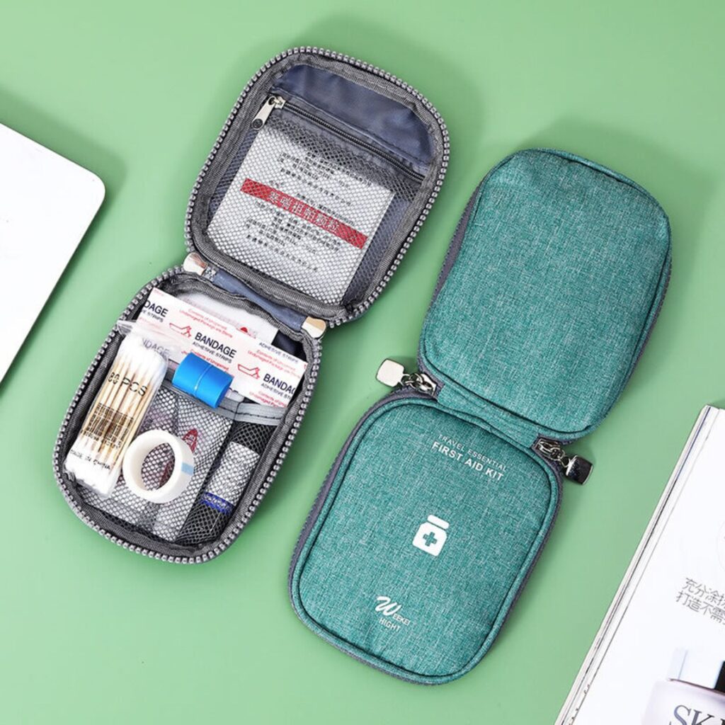 Travel-Sized First Aid Kit as an essential travel accessory for every traveller