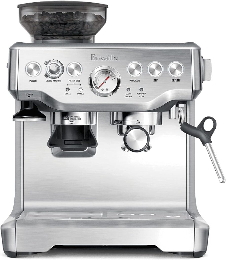 Compact Express Espresso Machine on a kitchen countertop