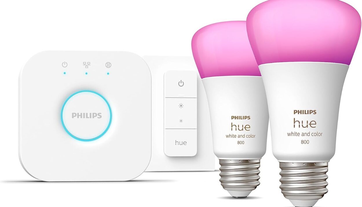 the Philips Hue White and Color Ambiance Bulb