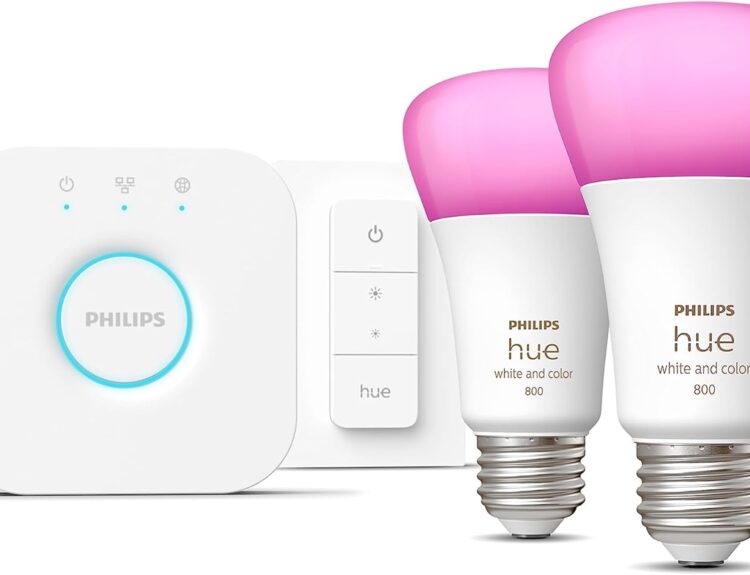 the Philips Hue White and Color Ambiance Bulb